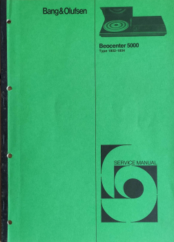 Service Anleitung Beocenter 5000