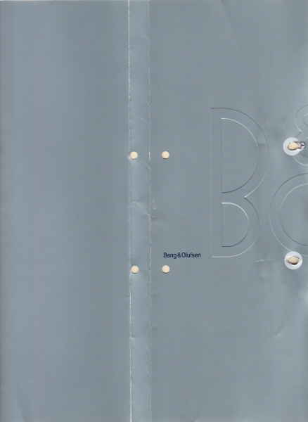 B&O Produktkatalog 1996-1997