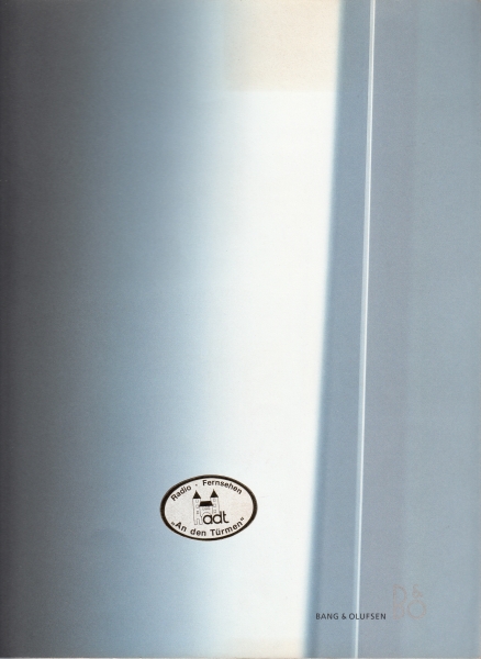 B&O Produktkatalog 1997